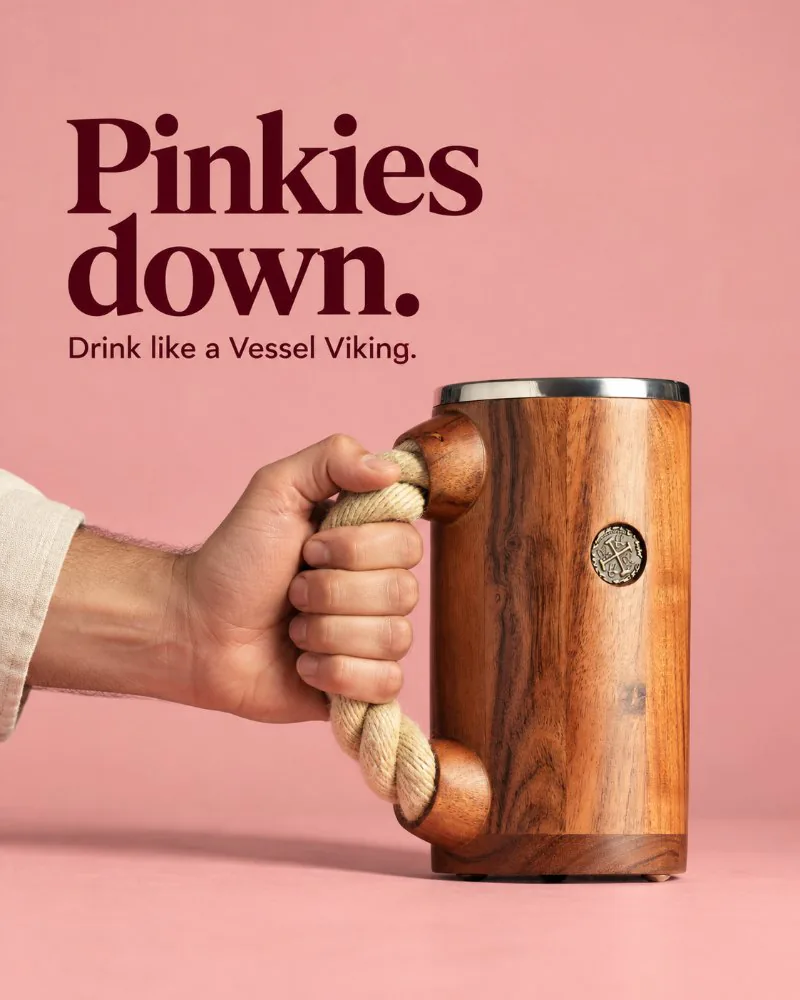 CHUUG static ad: “Pinkies down.”