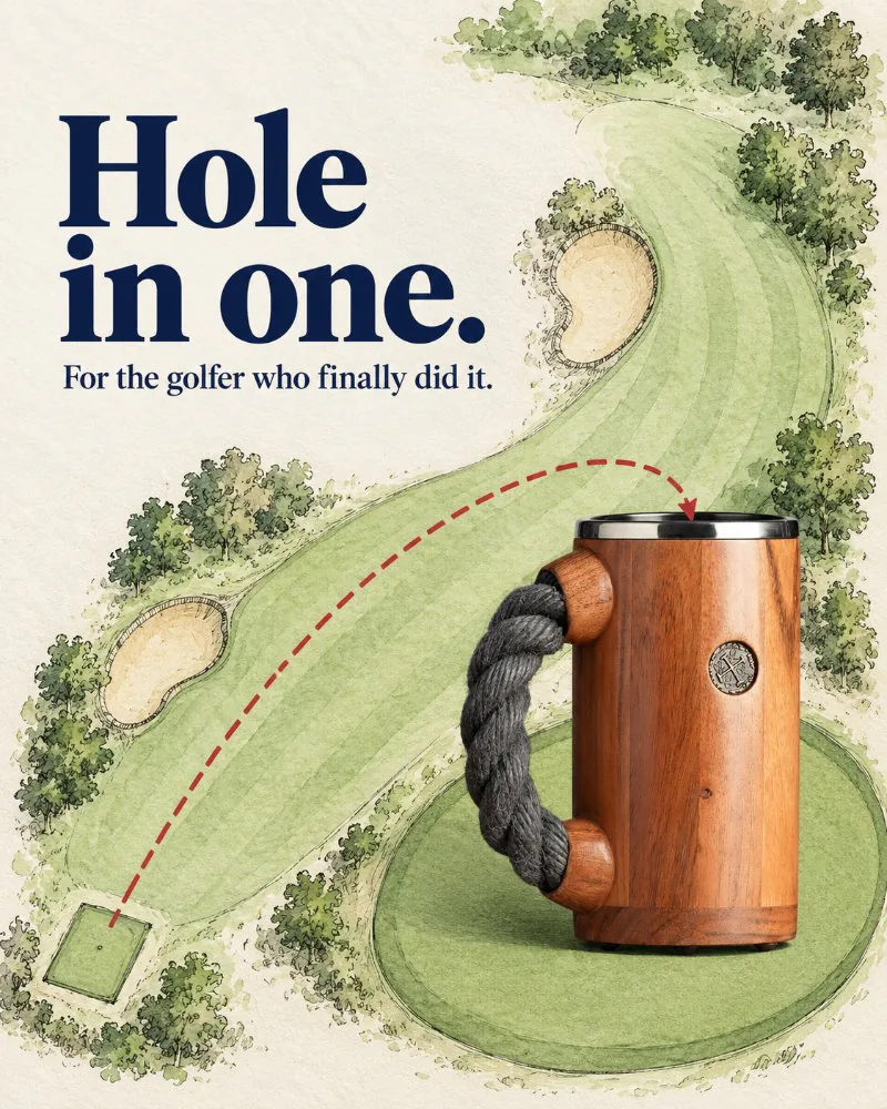 CHUUG static ad: “Hole in one.”