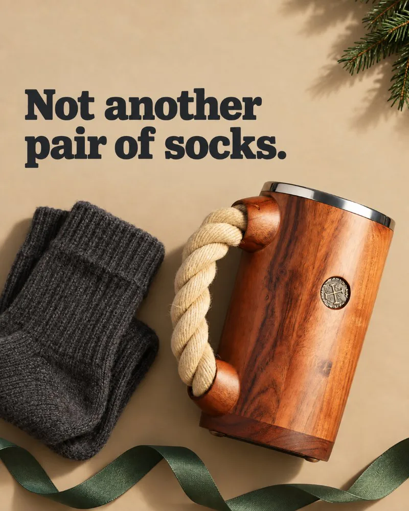 CHUUG static ad: “Not another pair of socks.”