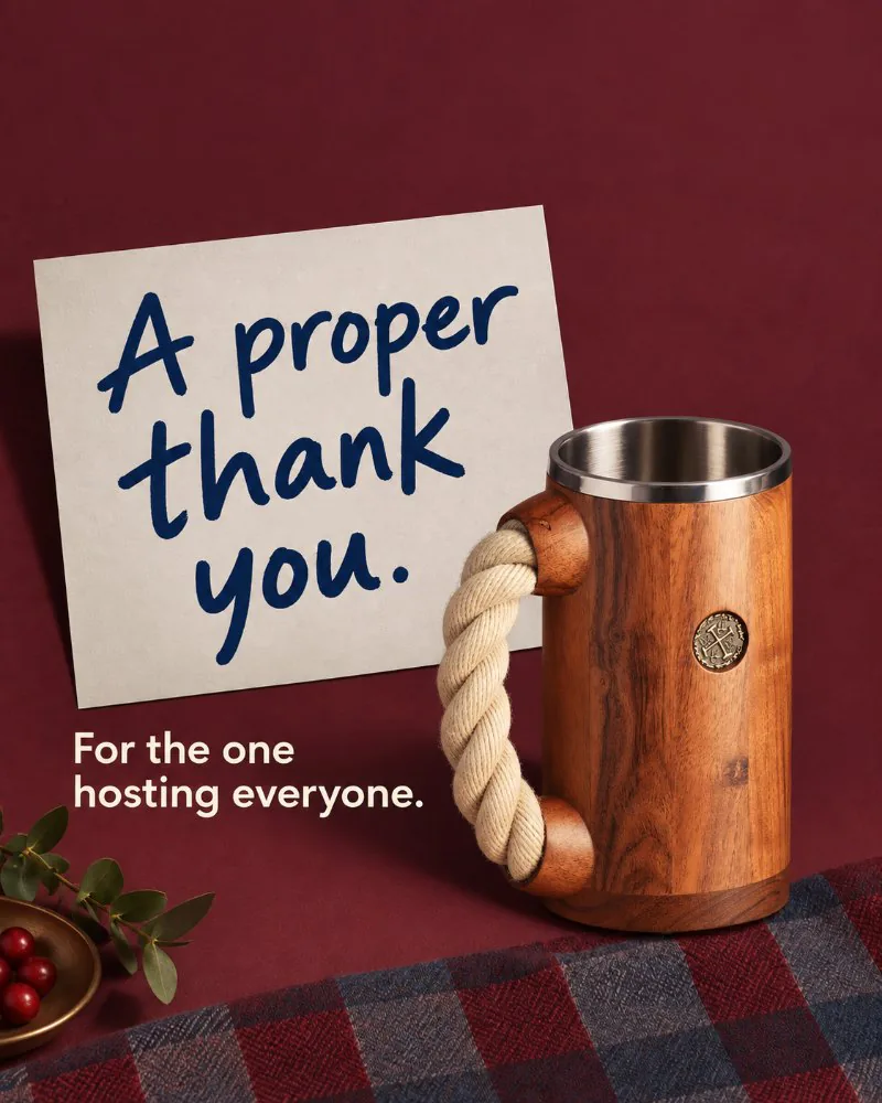 CHUUG static ad: “A proper thank you.”