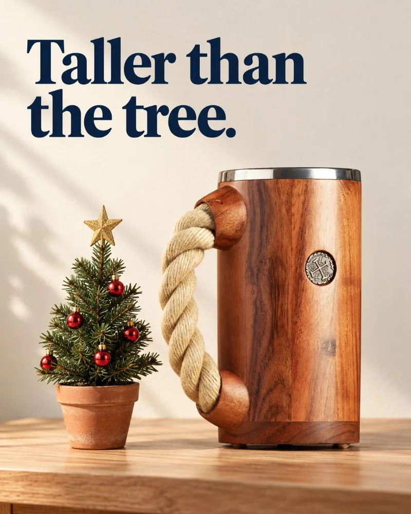 CHUUG static ad: “Taller than the tree.”