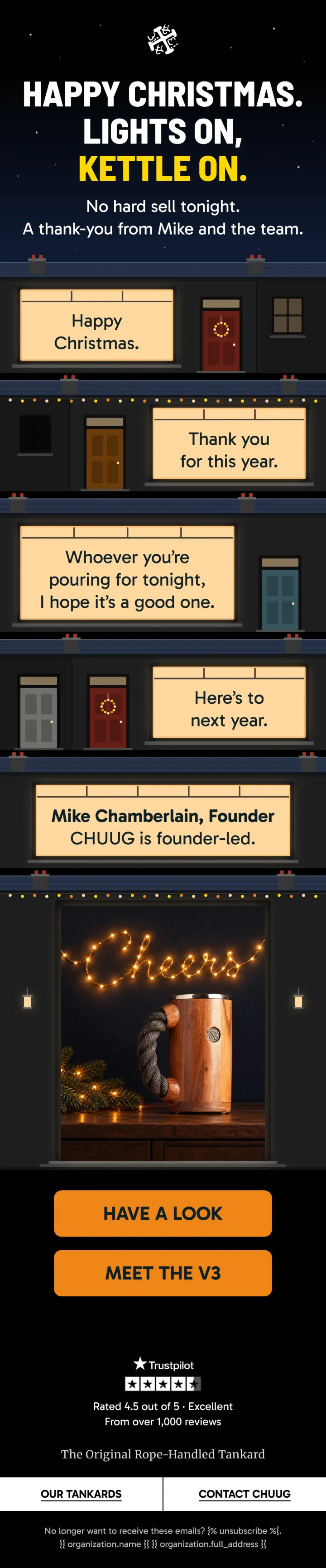 December campaign: Christmas Eve Windows