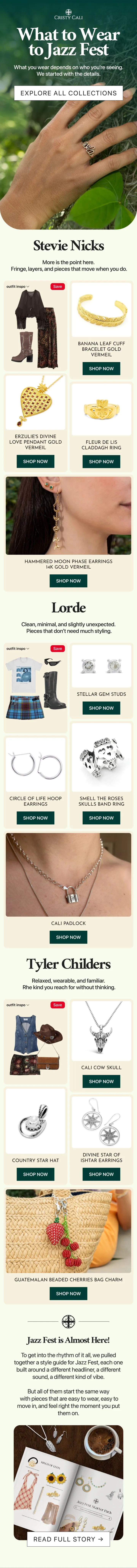 Jazz Fest: Style guide