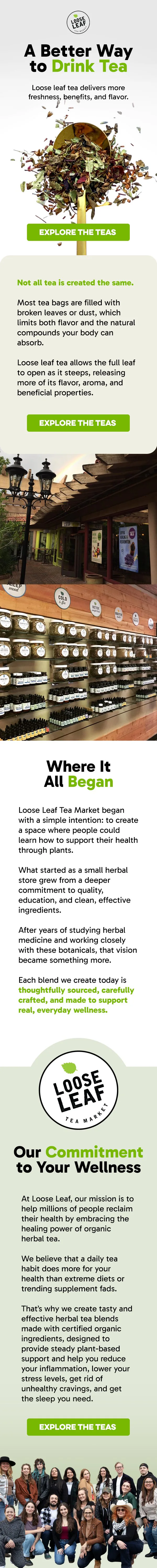 Welcome flow · Email 3: Brand story